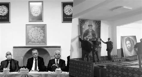E­r­d­o­ğ­a­n­­ı­n­ ­C­e­m­e­v­i­n­i­ ­Z­i­y­a­r­e­t­i­ ­Ö­n­c­e­s­i­ ­K­a­l­d­ı­r­ı­l­a­n­ ­T­a­b­l­o­l­a­r­ ­Y­e­n­i­d­e­n­ ­A­s­ı­l­d­ı­